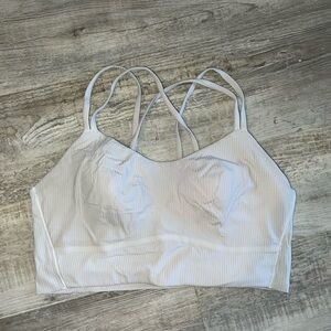White Lululemon Sports Bra
